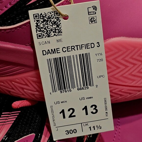 Adidas Dame Certified 3 Lucid Fuchsia Basketball Shoes JI1545 - Men\'s Size 12 main image 10